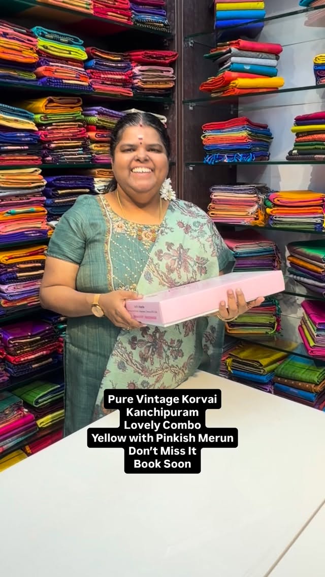 Vintage - Korvai | Pure Kanchipuram Silk | Flat 5% less 

Vallisvas...