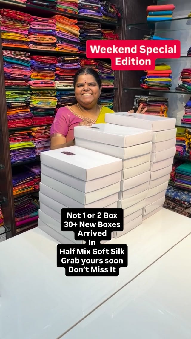 Half Mix - Soft Silk - New Design - Good for gifting for any family...