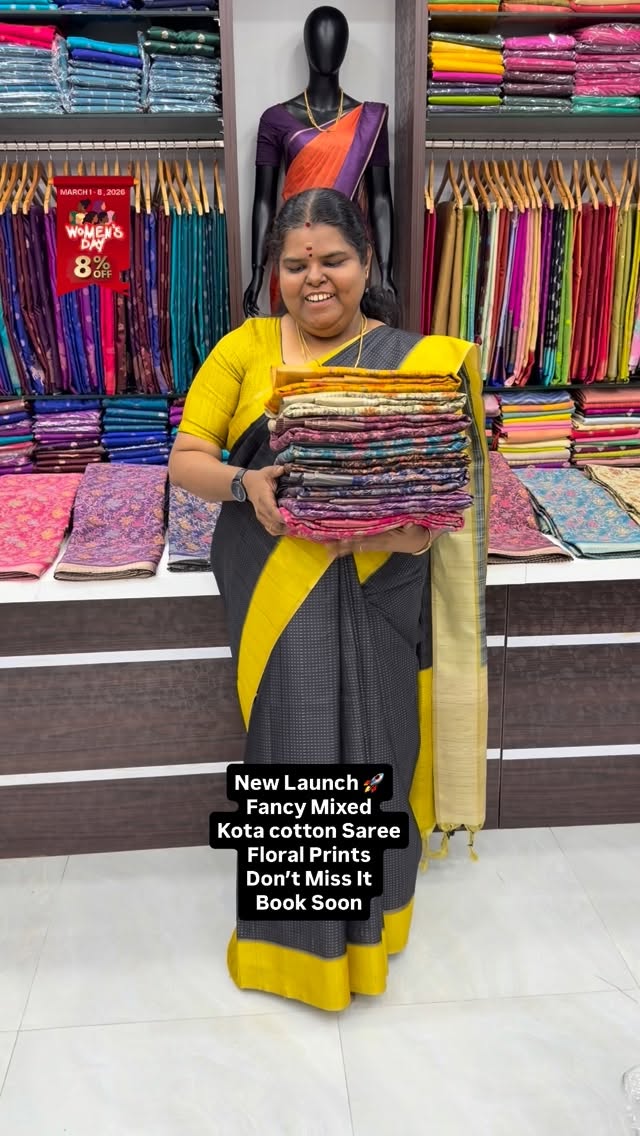 New launch 🚀 | Budget Friendly | Fancy Mixed Kota Cotton | Floral ...