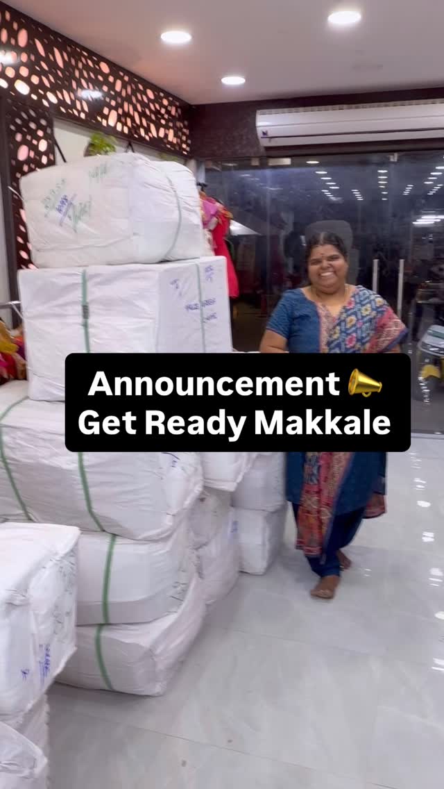 Announcement 📣 
Get ready Makkale - March 1-8,2026 - Flat 8% less ...