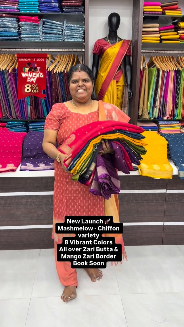 Mashmelow - soft & flowy - Chiffon- Georgette Variety - Book Soon

...