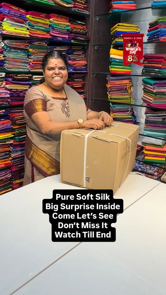 Box opening - Most Wanted Color in Velum Mayilum | Pure Soft Silk |...