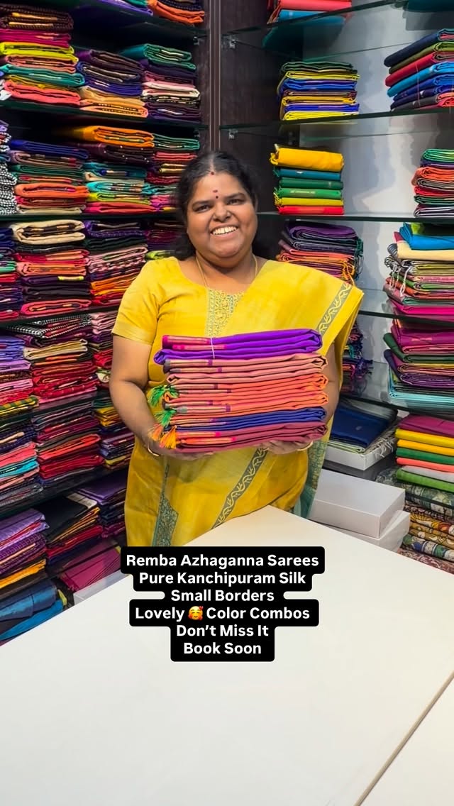 Classic & Trendy Kanchipuram Saree - its beauty is Undeniable!
Pure...