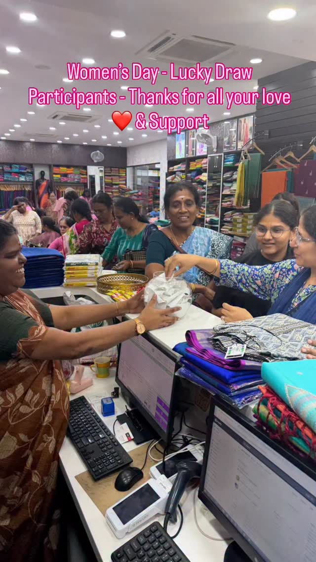 Women’s Day - Lucky Draw Participants - Thanks for all your love ❤️...