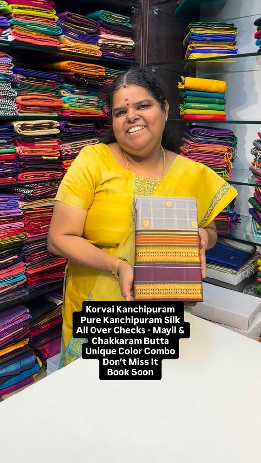 Classic & Trendy Kanchipuram Saree - its beauty is Undeniable!
Pure...