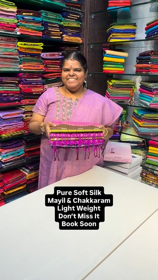 Pure Soft Silk | Light Weight | Flat 5% less now 

Vallisvaseha.com...