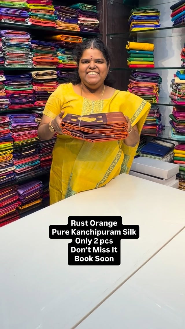 Classic & Trendy Kanchipuram Saree - its beauty is Undeniable!
Pure...