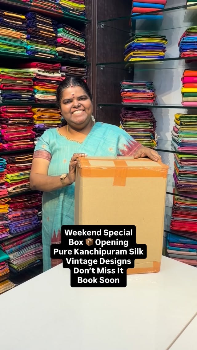 Classic & Trendy Kanchipuram Saree - its beauty is Undeniable!
Pure...