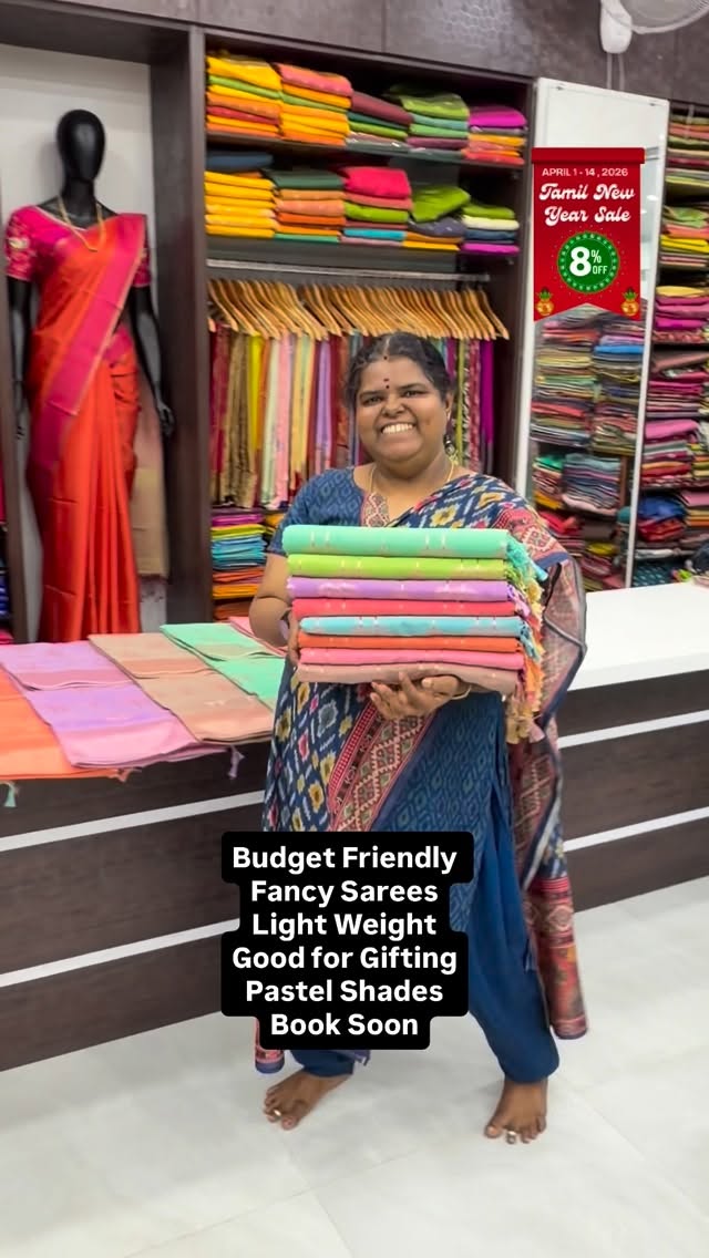 Budget friendly - Fancy Silk - Mixed Variety - Office / Casual Wear...