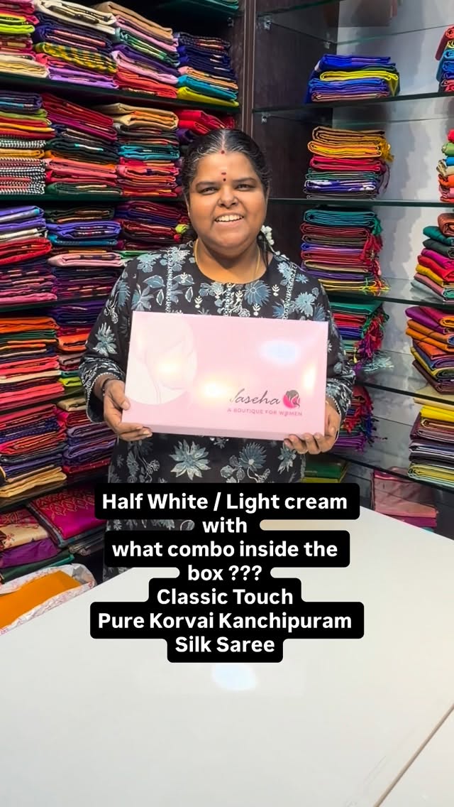 Classic & Trendy Kanchipuram Saree - its beauty is Undeniable!
Pure...