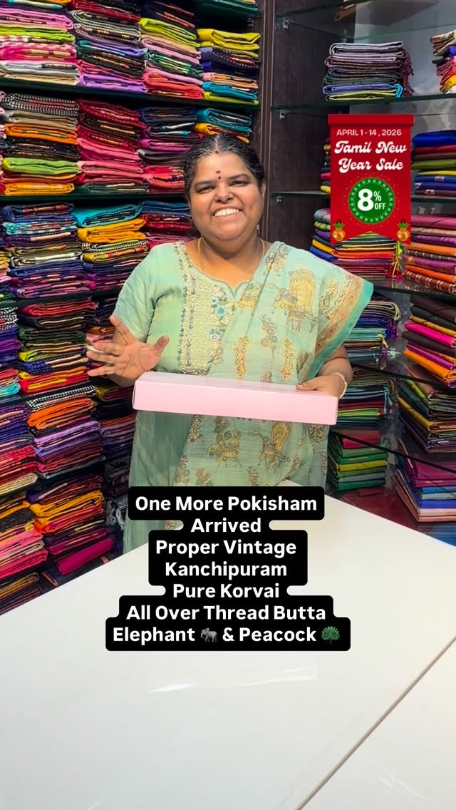 Classic & Trendy Kanchipuram Saree - its beauty is Undeniable!
Pure...