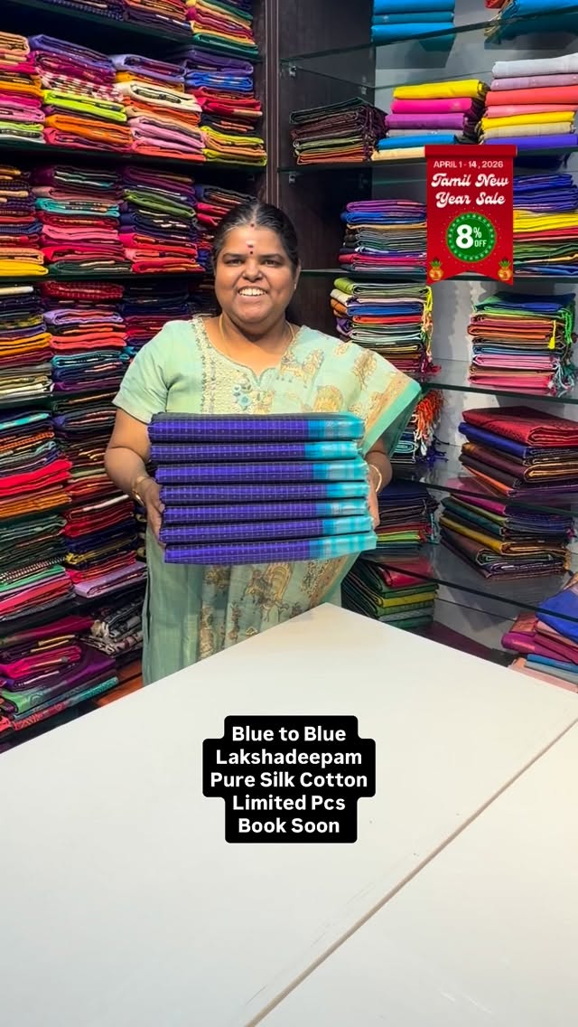 Lakshadeepam Design | Pure Silk Cotton | Book soon | Flat 8% less 
...