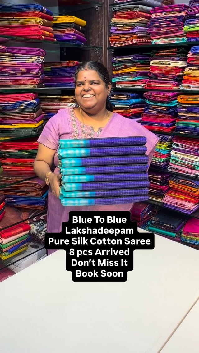 Lakshadeepam Design | Pure Silk Cotton | Book soon | Flat 5% less 
...
