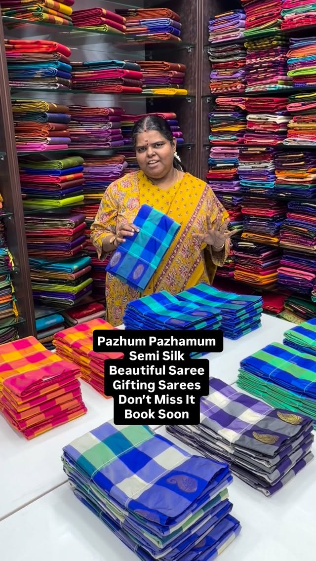 Pazhum Pazhamum | Semi Silk Saree 

Vallisvaseha.com
Search code:- ...