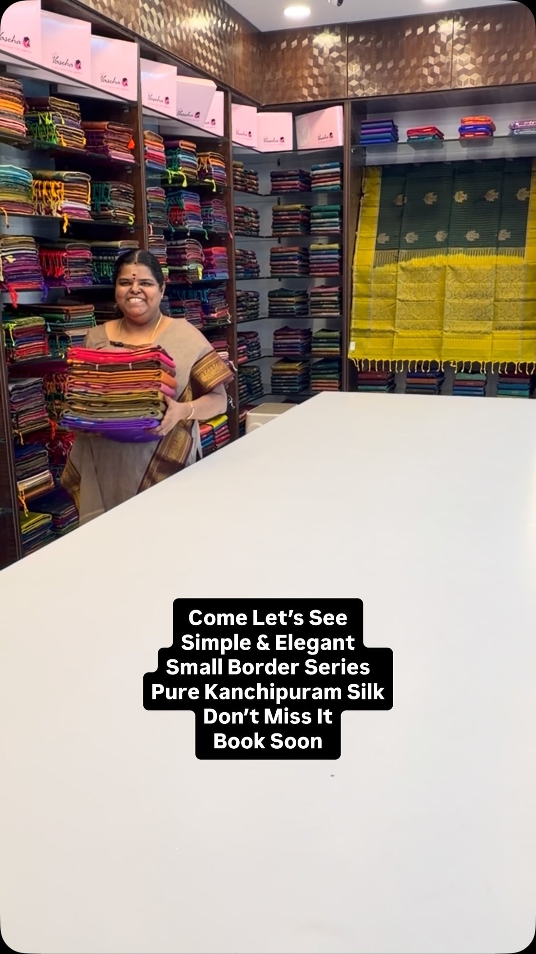 Small Border Series - Pure Kanchipuram Silk Saree | Flat 5% less 

...