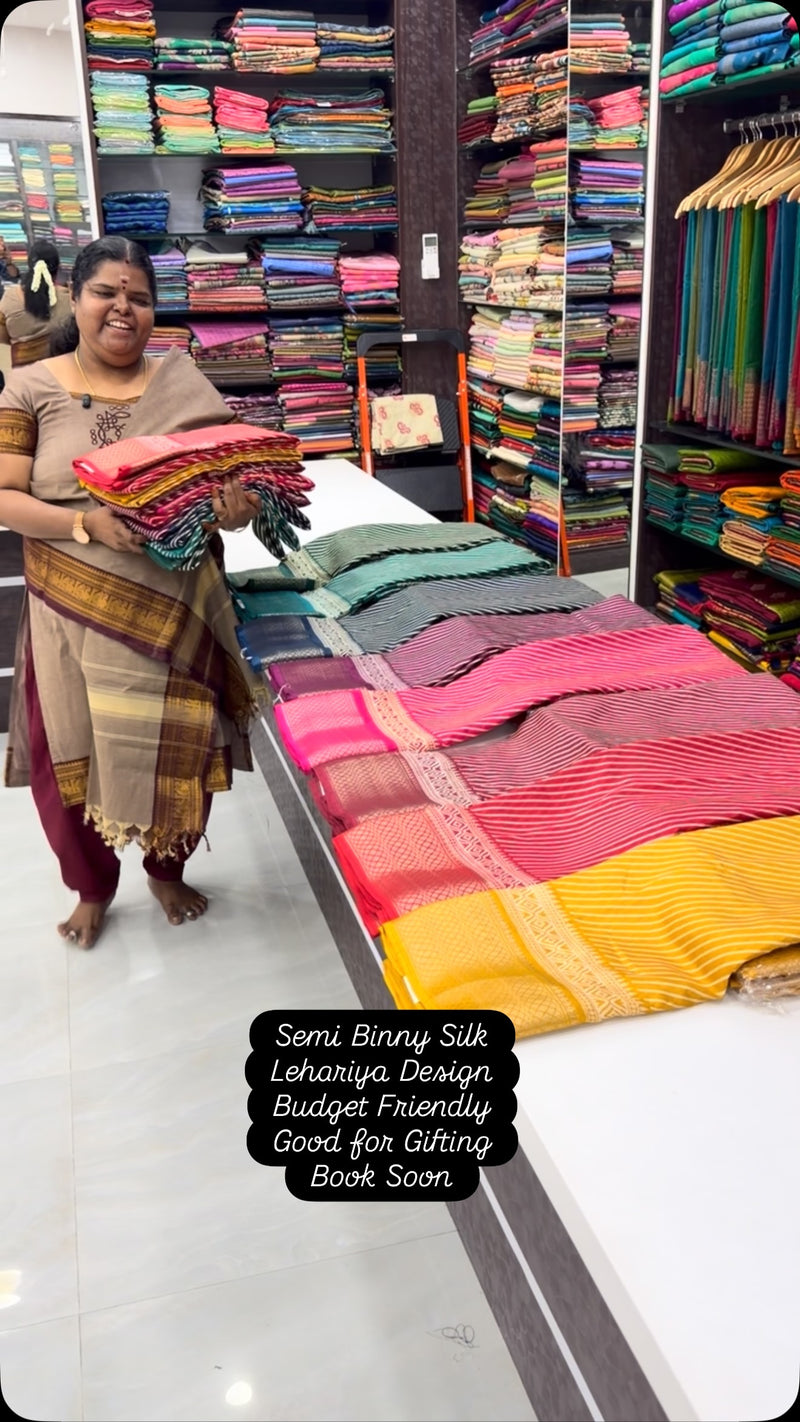 Soft | Flowy | Semi Binny Silk | Book soon

Vallisvaseha.com 
Searc...