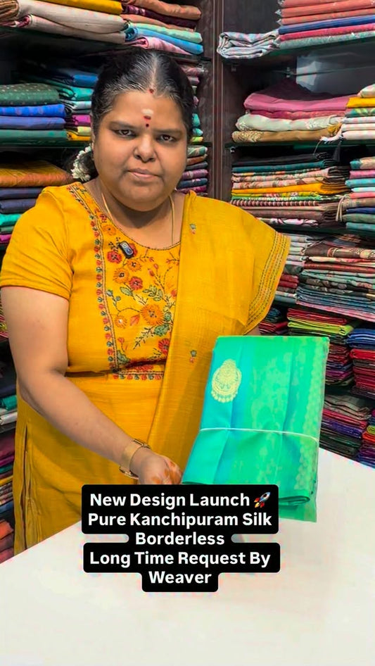 Search Code:- VVPS063
Pure Silk | Borderless | Flat 5% less | Book ...