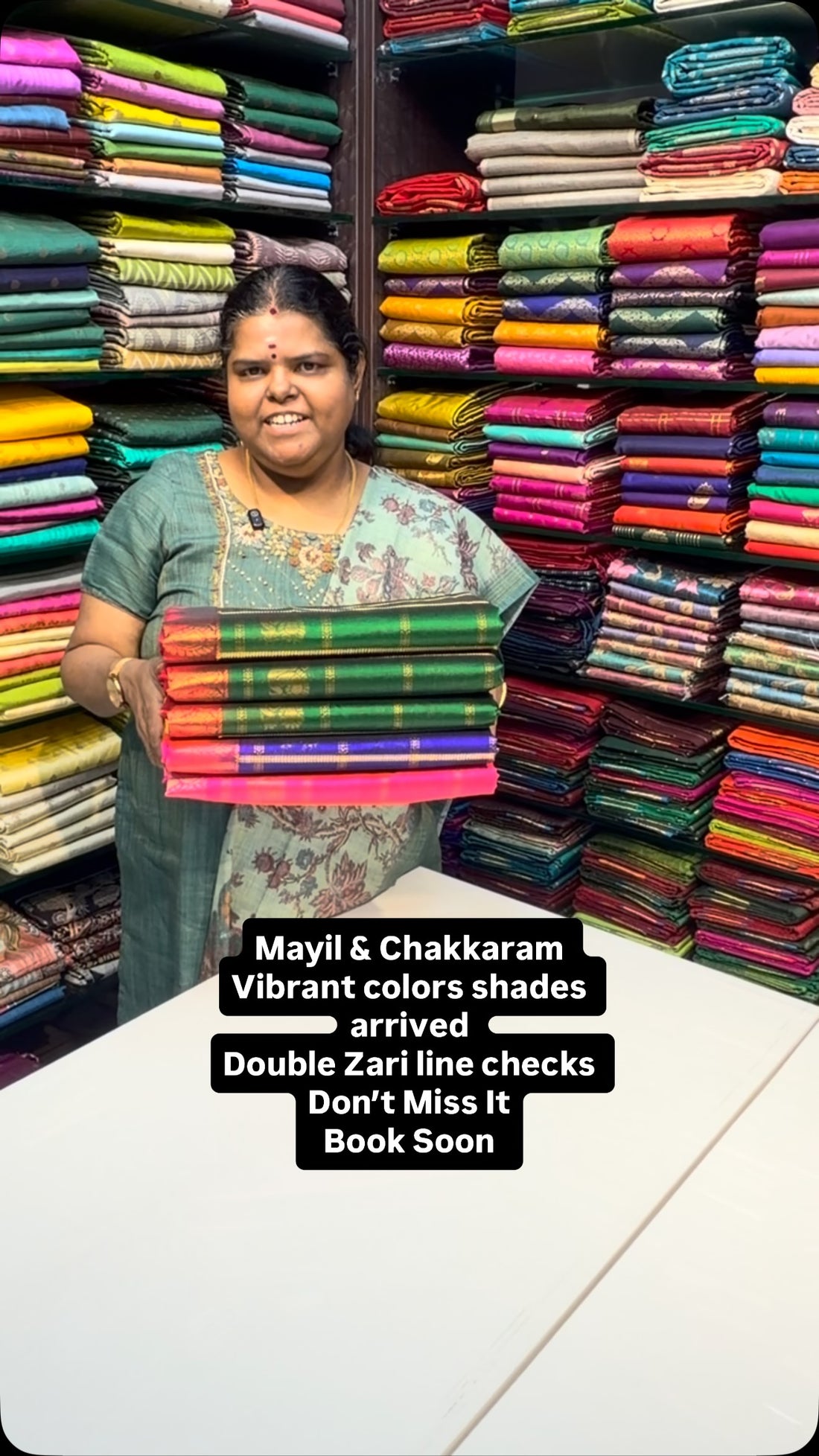 Search Code:- VVMC003
Mayil Chakkaram- Pure Silk Cotton - Flat 5% l...
