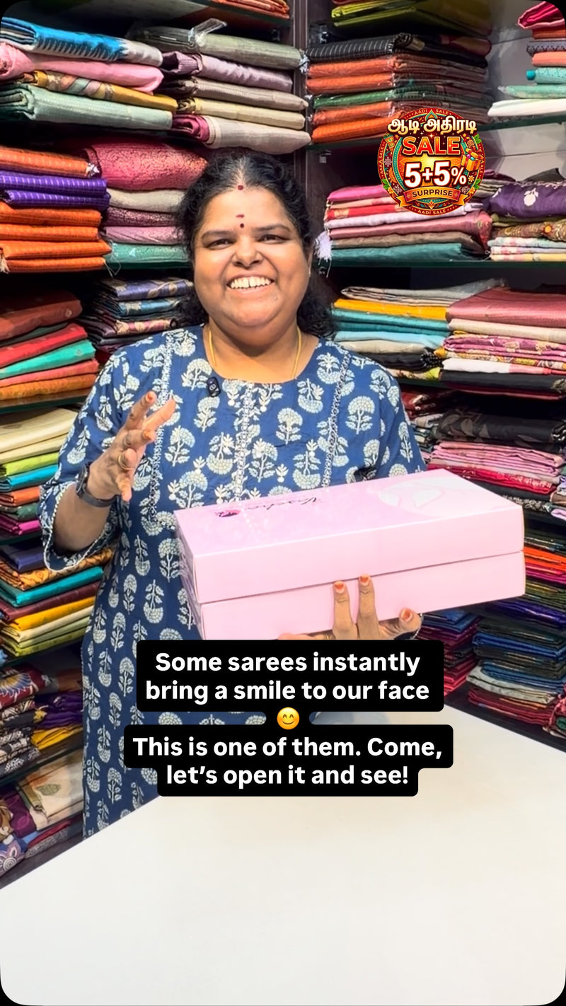Some sarees instantly bring a smile to our face 😊
This is one of t...