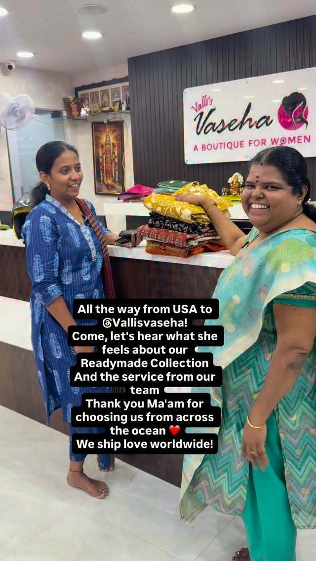 #Customer Feedback 
All the way from USA to @Vallisvaseha!
Come, le...
