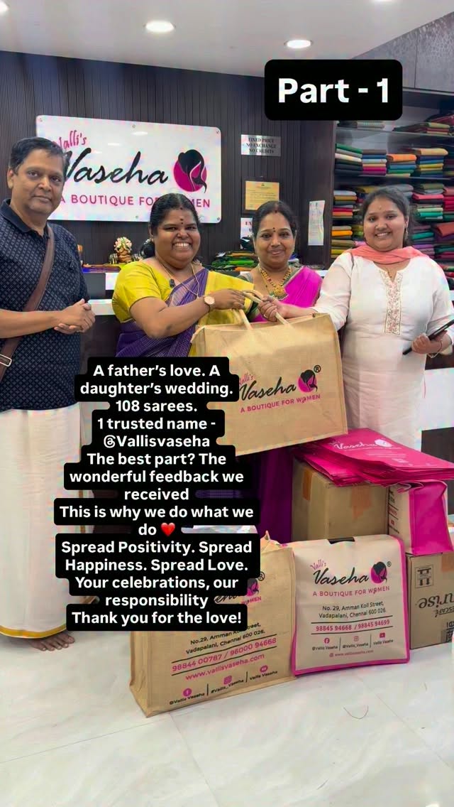 Part 1 - Customer Feedback 
A father’s love. A daughter’s wedding.
...