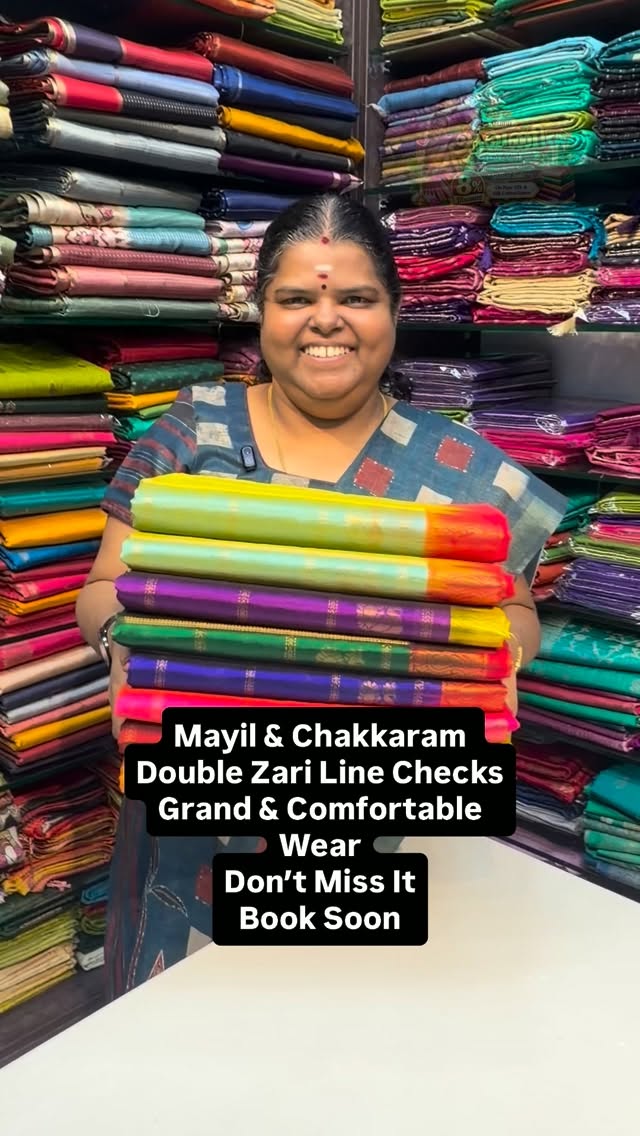 Mayil Chakkaram- Pure Silk Cotton - Flat 8% less now - Book Soon - ...