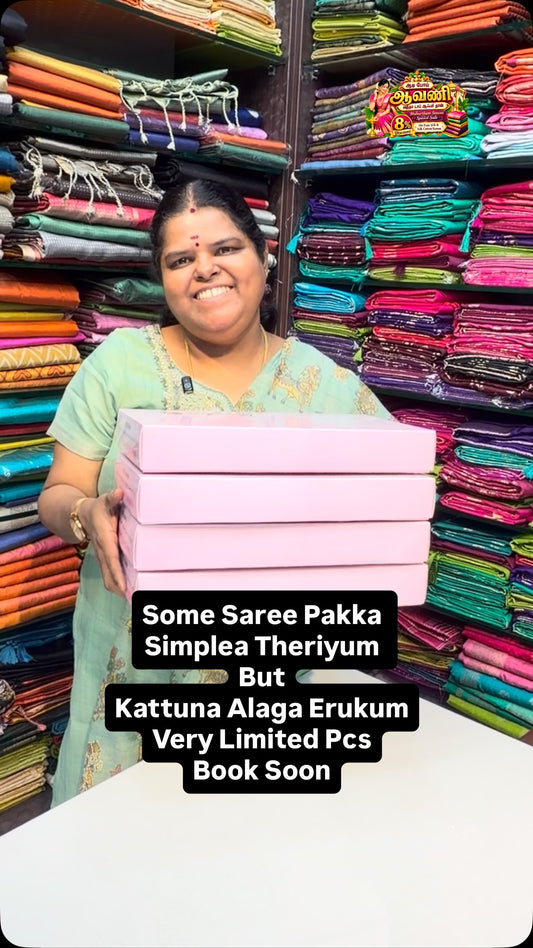 Pure Soft Silk | Flat 8% less Now | Book Soon

Vallisvaseha.com
Sea...