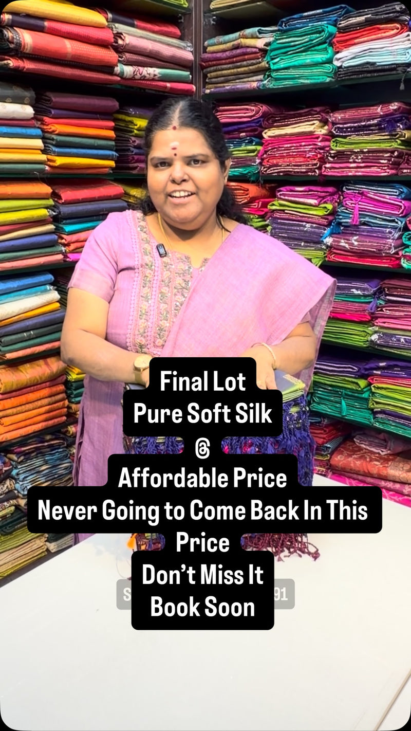 Pure Soft Silk - Flat 8% less now - Book Soon

Vallisvaseha.com
Sea...