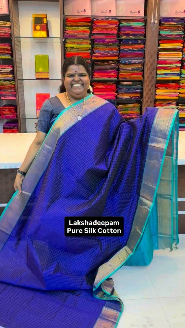 Lakshadeepam Design | Pure Silk Cotton | Book soon | Flat 8% less n...