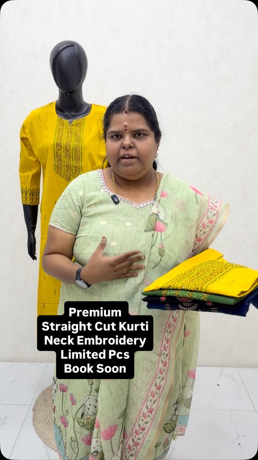 Readymade - Staright Cut Kurti | Don’t Miss It | Book Soon

Vallisv...