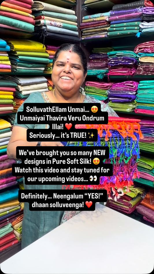 SolluvathEllam Unmai… 😍
Unmaiyai Thavira Veru Ondrum Illai! ❤️
Ser...