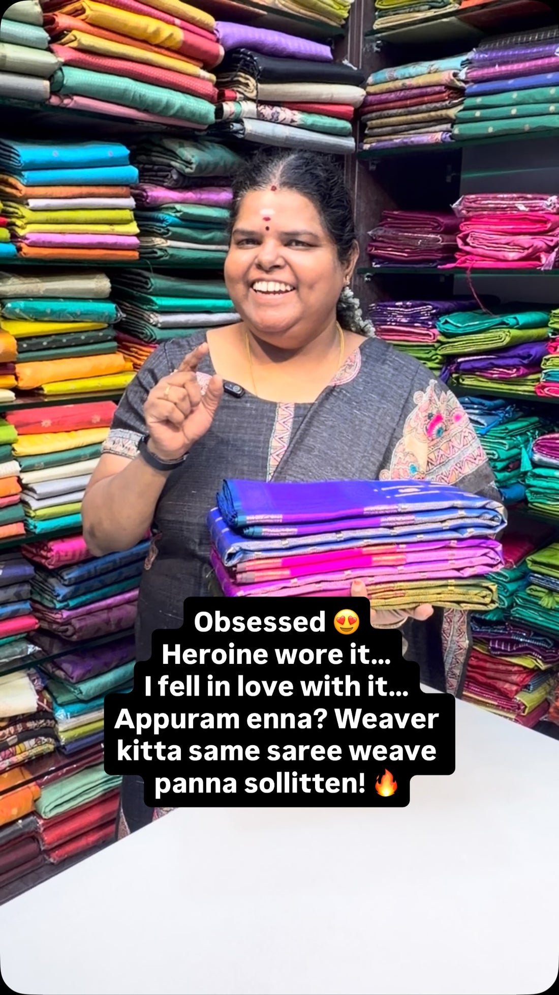 Obsessed 😍
Heroine wore it…
I fell in love with it…
Appuram enna? ...