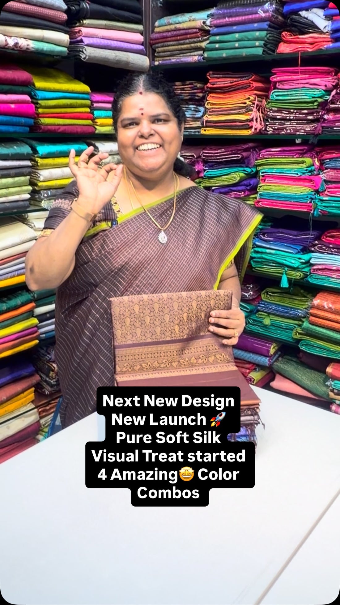 Visual Treat Started | Pure Soft Silk Saree | Turning Border | Flat...