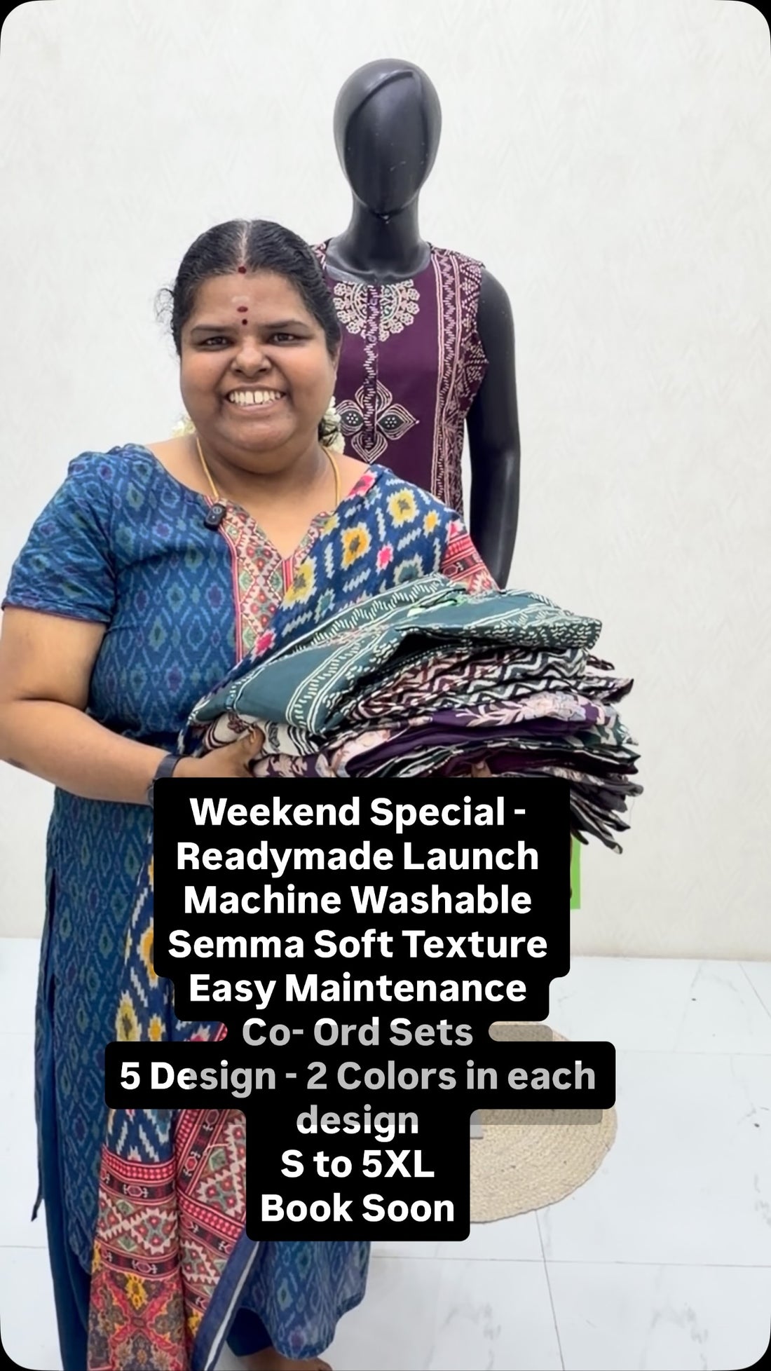 Machine Washable - Semma Soft Texture - Easy Maintenance - Co- Ord ...