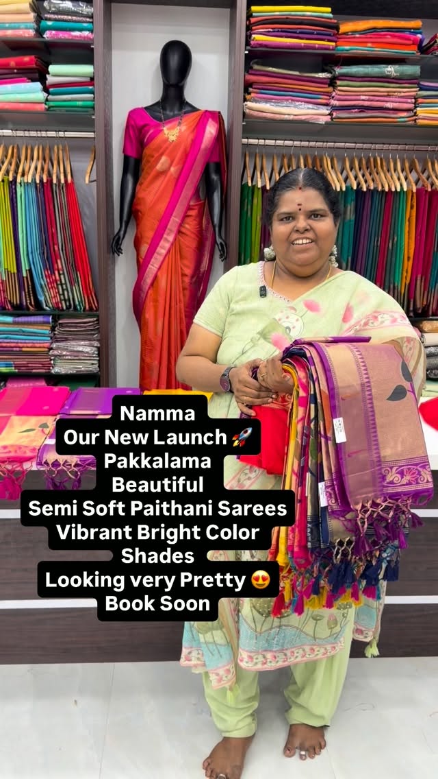 Semi Soft Paithani  Silk | Paithani Design | Book Soon

Vallisvaseh...