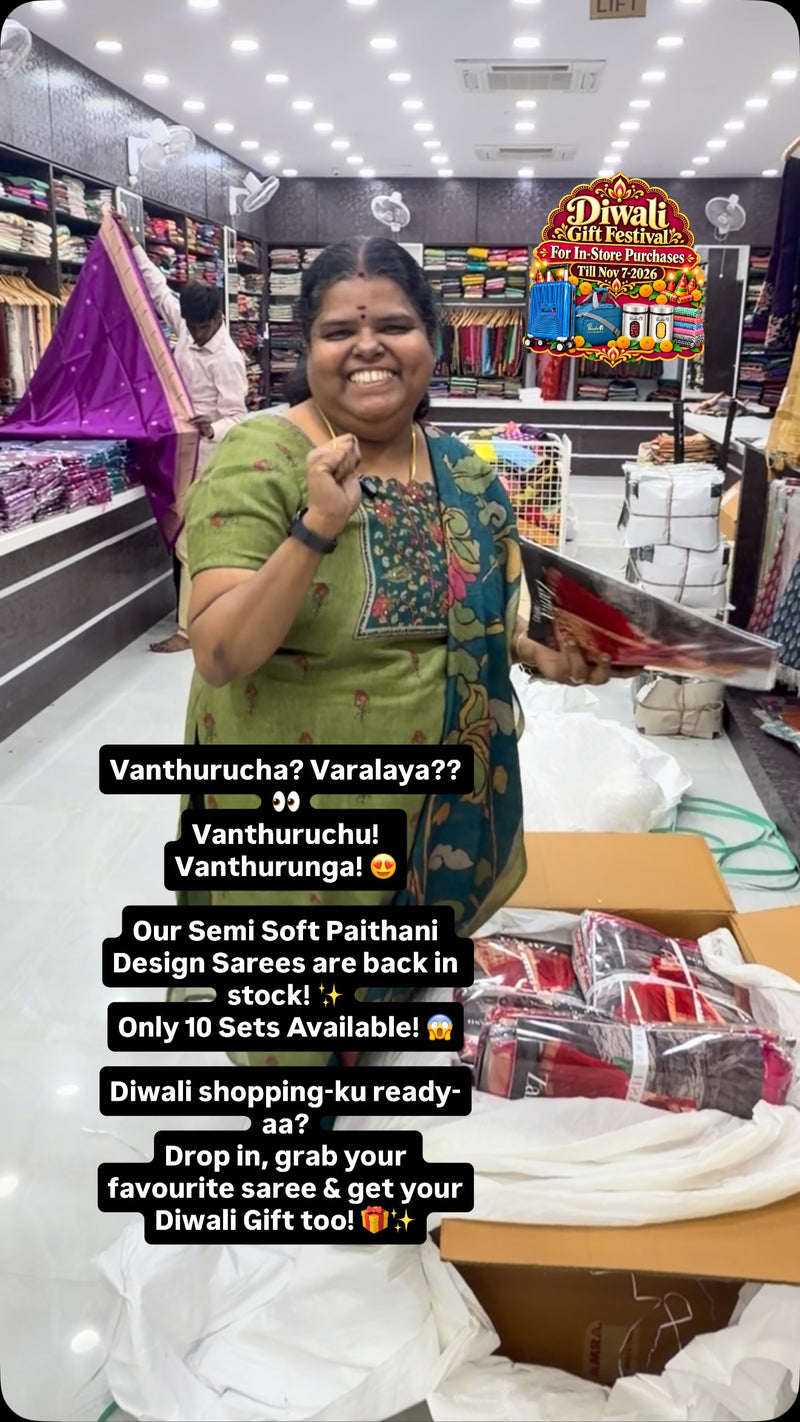 Vanthurucha? Varalaya?? 👀
Vanthuruchu! Vanthurunga! 😍

Our Semi S...