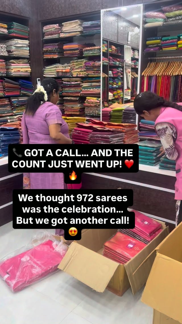 📞 GOT A CALL… AND THE COUNT JUST WENT UP! ❤️🔥

We thought 972 sar...