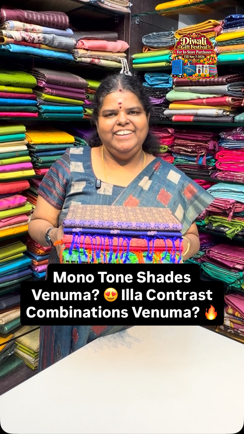 Monotone shades venuma? 😍
Illa contrast combinations venuma? 🔥
Re...