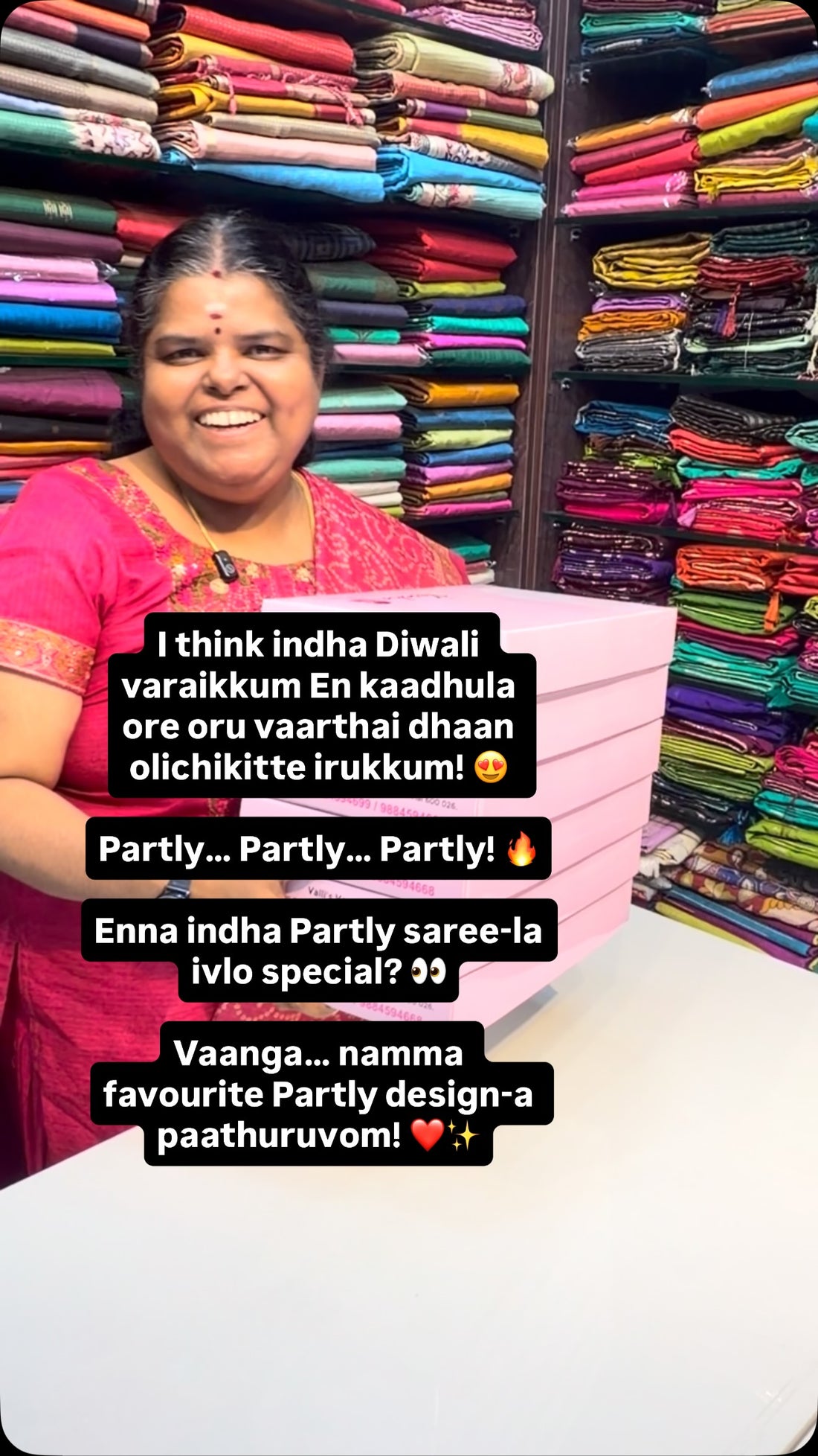 I think indha Diwali varaikkum En kaadhula ore oru vaarthai dhaan o...