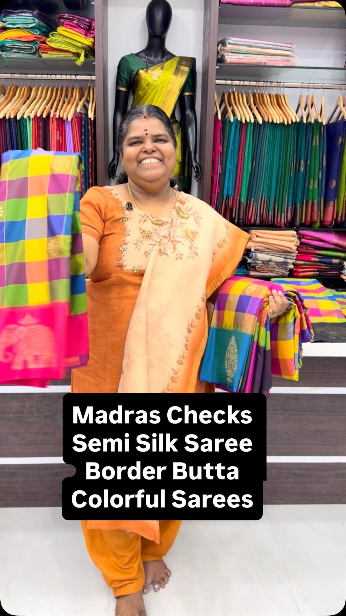 Madras Checks - Semi Soft Silk - Limited Pcs - Book Soon

vallisvas...