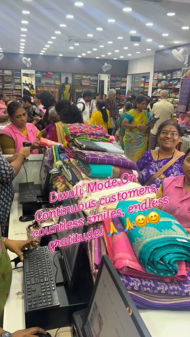 Diwali Mode On … 
Continuous customers, countless smiles, endless g...