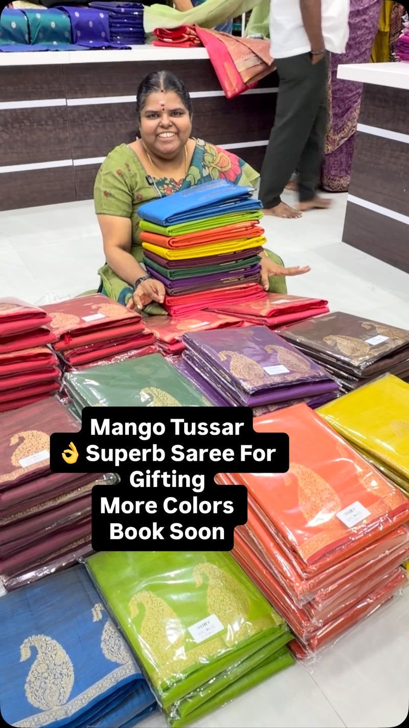 Indha Mango Tussar vandhuta, namakku Amudha Surabi dhaan! 🥭✨

Vand...