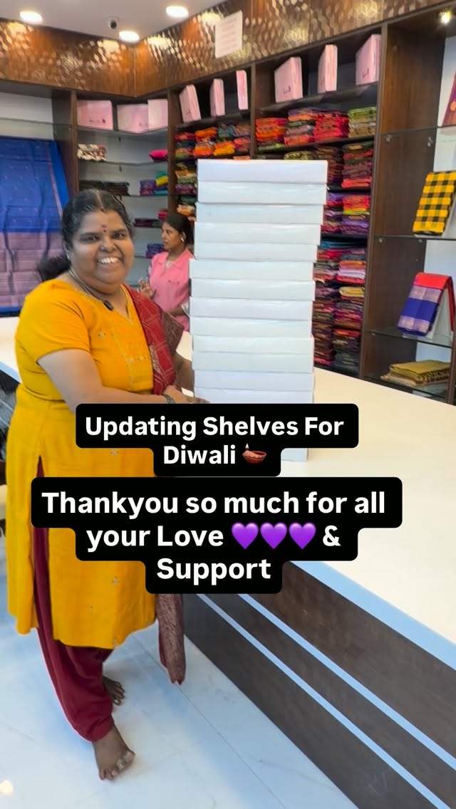 Updating shelves for Diwali 🪔 2026 … 
Weekend & 🪔 Diwali 🪔 

❌No...