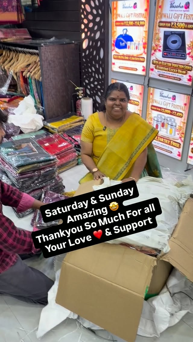 Diwali 🪔 New Arrivals 

Vallisvaseha 
No.29, Amman Koil Street,
Va...