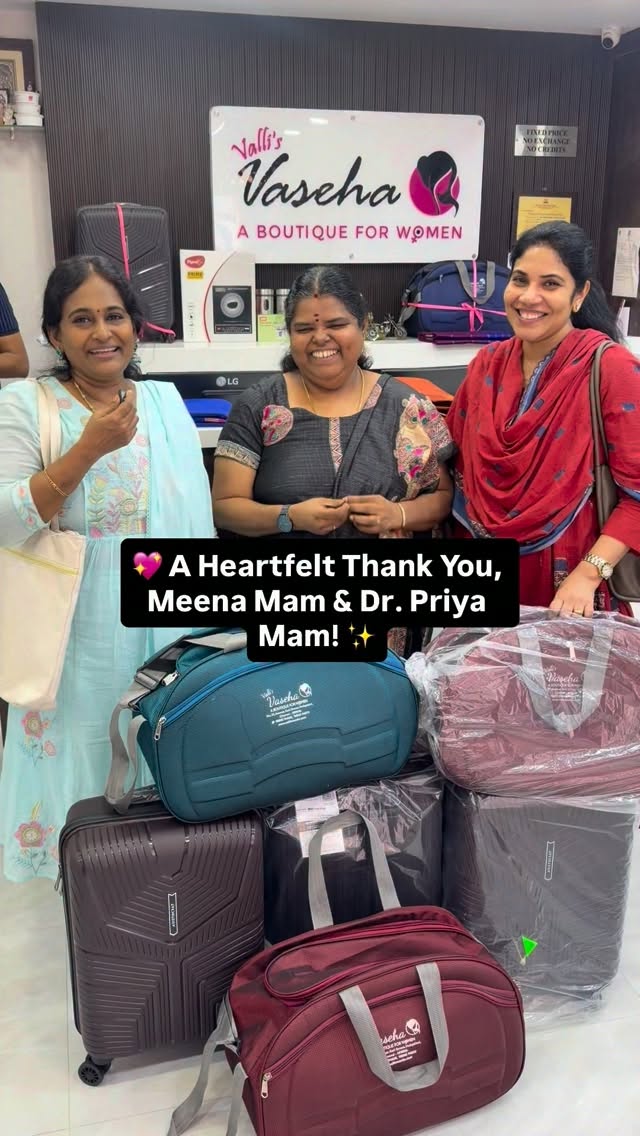 💖 A Heartfelt Thank You, Meena Mam & Dr. Priya Mam! ✨
Thank you so...