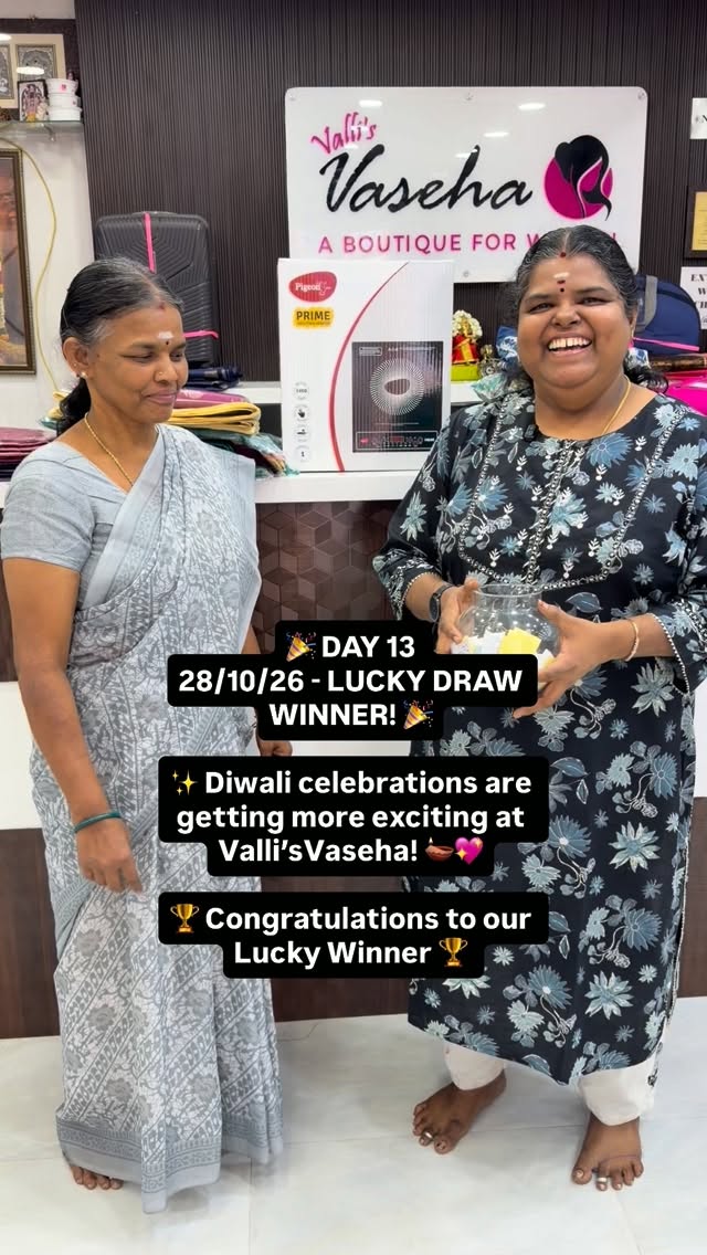 🎉 DAY 13 
28/10/26 - LUCKY DRAW WINNER! 🎉

✨ Diwali celebrations ...
