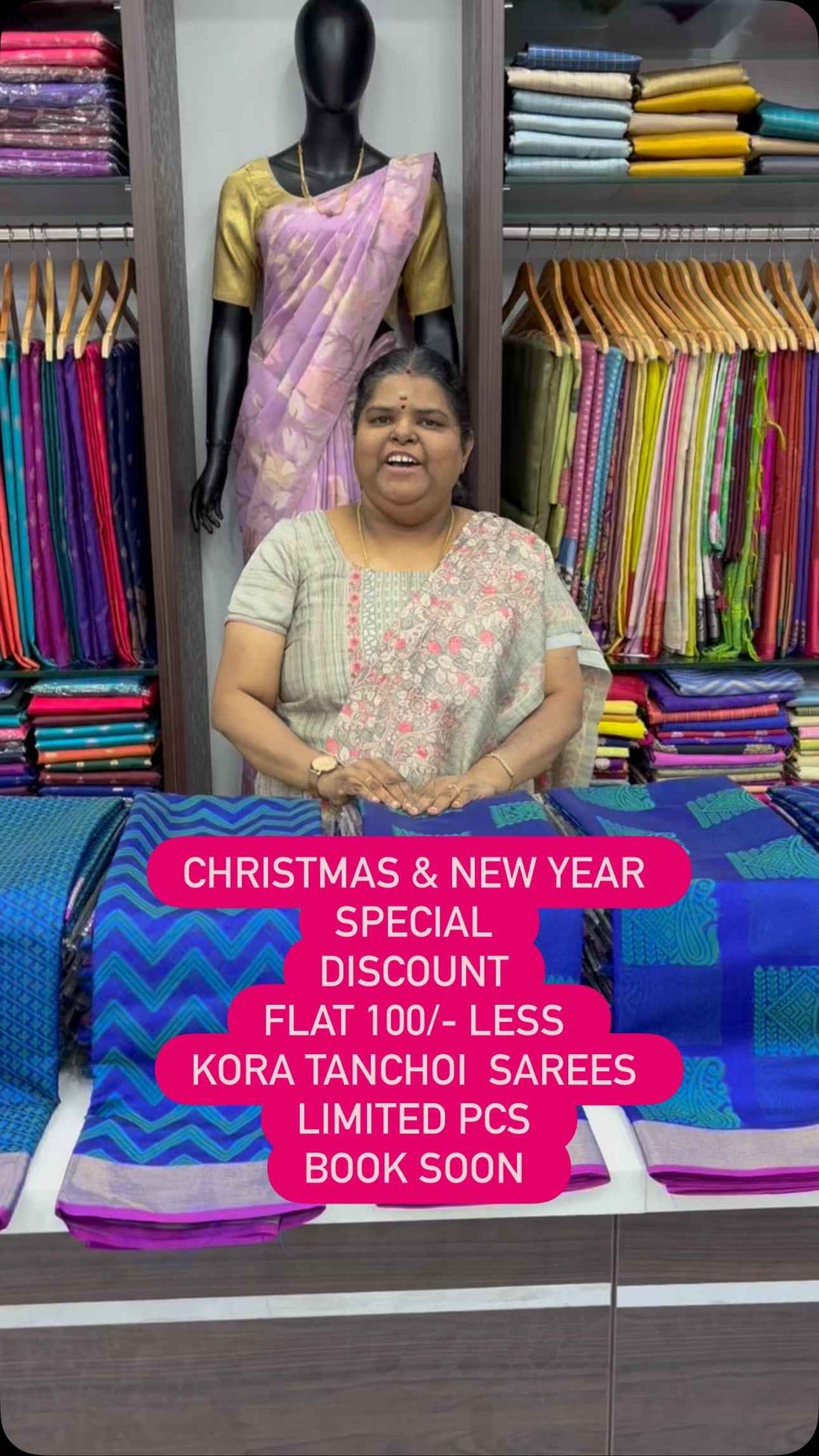 Kora Tanchoi Sarees - Blue Shade - Good For gifting - Flat 100/- le...