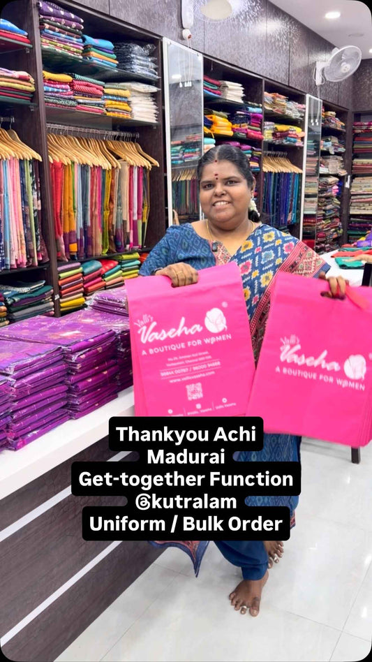 108 Sarees - Thankyou - Achi - Madurai - Get together @kutralam - U...