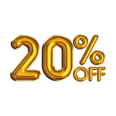 20% Discount  - Happy Sale