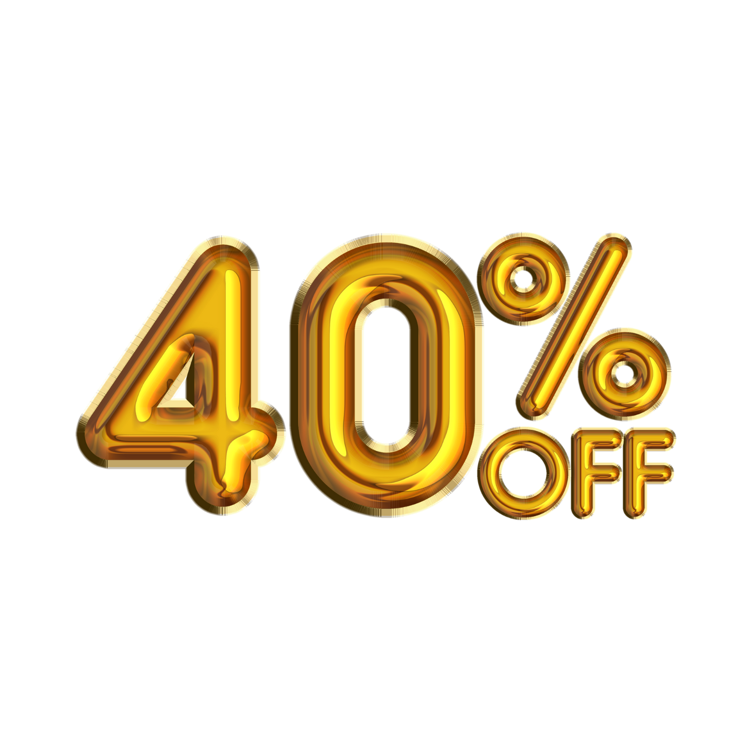 40% Discount - Happy Sale